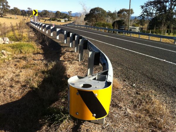 MELT Approach Terminal With Steel Breakaway Post NSW SA